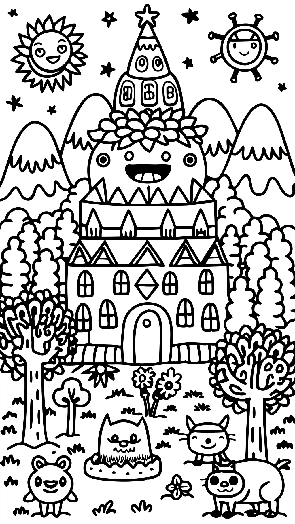 giant coloring pages crayola